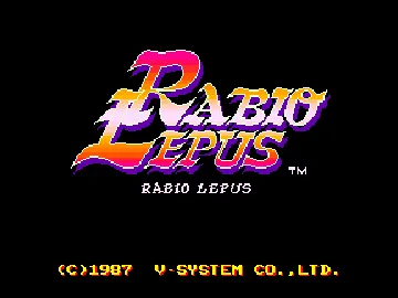 Rabio Lepus (Japan) screen shot title